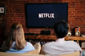 watching netflix